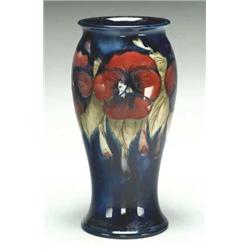 Pansy Vase, c.1925 ht. 7.7" - 19.6 cm., impre...