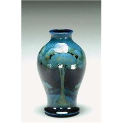 Moonlit Blue Vase, c.1925 ht. 6.2" - 15.7 cm....