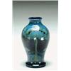Image 1 : Moonlit Blue Vase, c.1925 ht. 6.2" - 15.7 cm....