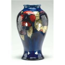 Pansy Vase, c.1925 ht. 9.5" - 24.2 cm., impre...