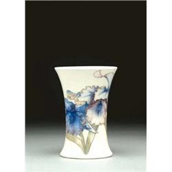 Orchids Vase, 1930's ht. 4.4" - 11.2 cm., imp...