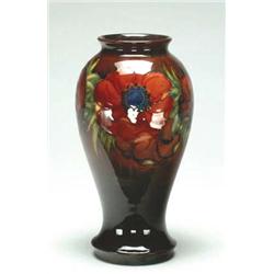 FlambT Anemone Vase, c.1955 hair cracks at ri...