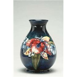 Orchids Vase, c.1955 ht. 5.9" - 15 cm., impre...