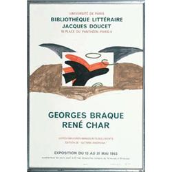 GEORGES BRAQUE (1882-1963), FRENCH GEORGES BR...