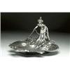 Image 1 : WMF Silvered Metal Vide-Poche, c.1900 formed...