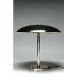 Kaiser & Co. Chromed Metal Desk Lamp, Christi...