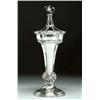 Image 1 : English Silver Vase and Cover, Omar Ramsden,...