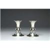 Image 1 : Pair of American Silver Candlesticks, F.X. Al...