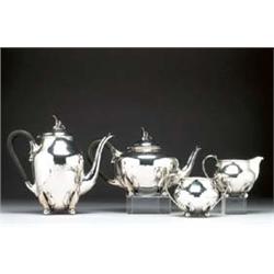 Canadian Silver Four-Piece Tea and Coffee Ser...