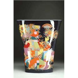 Rosenthal Vase, Bj°rn Wiinblad, 1950's painte...