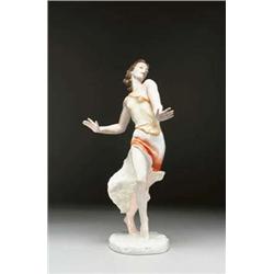 Rosenthal Figure of a Dancer, c.1936 wearing...