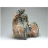 Image 1 : Glazed Earthenware Figure of a Horse and Ride...