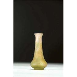 GallT Miniature Cameo Glass Vase, c.1900 of g...