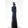 Image 1 : Czech Blue Glass Figure of a Woman, 1970's mo...