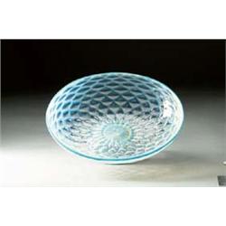 Murano Oval Footed Bowl, 1930's of opalescent...