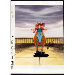 Original X-Men Signed Stan Lee Animation Cel Action