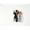 Image 2 : Word of Caution Animation Cel Original Bride and Groom