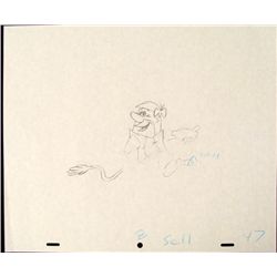 The Flintsones Original Barney Eating Drawing Animation
