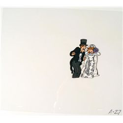 Bride and Groom Original Cel Extremely Upset Animation