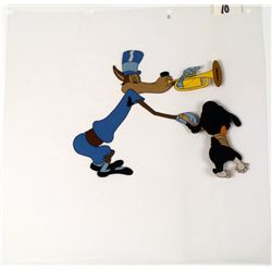 Original Three Little Pigs Cel In Control Animation