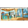 Image 1 : Merv Griffin Animation Cel Original Background Home