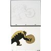 Image 1 : Drawing Original Herculoids Animation Be Careful Cel