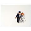 Image 2 : Civilized Adults Original Bride and Groom Animation Cel