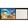 Image 1 : Fred Animation Drawing Art Flintstones Original Cel