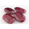 Image 1 : Ruby 134.55 ctw Loose Gemstone Mix Sizes Oval Cut