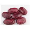 Image 2 : Ruby 131.10 ctw Loose Gemstone Mix Sizes Oval Cut
