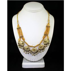 29.38GRAM INDIAN HANDMADE LAKH FASHION NECKLACE