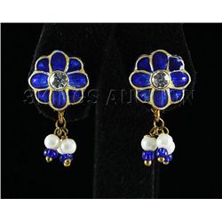 2.25GRAM INDIAN HANDMADE LAKH STUD FASHION EARRING
