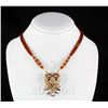 Image 1 : 13.32GRAM INDIAN HANDMADE LAKH FASHION NECKLACE