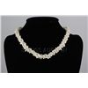 Image 1 : 329.1CTW 18" WHITE RICE PEARL NECKLACE METAL LOCK PHILI