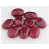 Image 2 : Ruby 122.00 ctw Loose Gemstone Mix Sizes Oval Cut