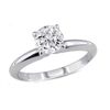 Image 1 : 1.50 ct Round cut Diamond Solitaire Ring, I-J, SI2