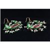 Image 2 : 13.74GRAM INDIAN HANDMADE LAKH HOOP FASHION EARRING