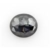 Image 1 : Jet Black Color AA Oval Brilliant 7.04CTW Loose Black D