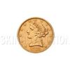 Image 1 : Early Gold Bullion $5 Liberty Extra Fine