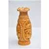 Image 1 : Haldu Wood Flower Vase size 10in.x4.5in.