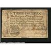Image 1 : North Carolina December 1771  $3 Very Fine. T