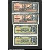 Image 1 : Cuba, (2) 1960 5 pesos and (2) 1960 10 pesos,