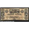 Image 1 : 1849 $20 Canal Bank, New Orleans, LA, AU, CC.