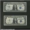 Image 1 : 1935A $1 "R" & "S" Silver Certificates, Fr-16