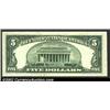 Image 2 : 1953 $5 Silver Certificate, Fr-1655, Gem CU.