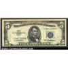 Image 1 : 1953A $5 Silver Certificate, Fr-1656, AU.