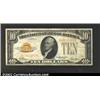 Image 1 : 1928 $10 Gold Certificate, Fr-2400, VF.