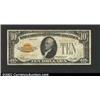 Image 1 : 1928 $10 Gold Certificate, Fr-2400, Fine-VF.