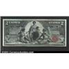 Image 1 : 1896 $2 Silver Certificate, Fr-248, VF+. A cr