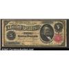 Image 1 : 1891 $5 Silver Certificate, Fr-266, VG. Probl